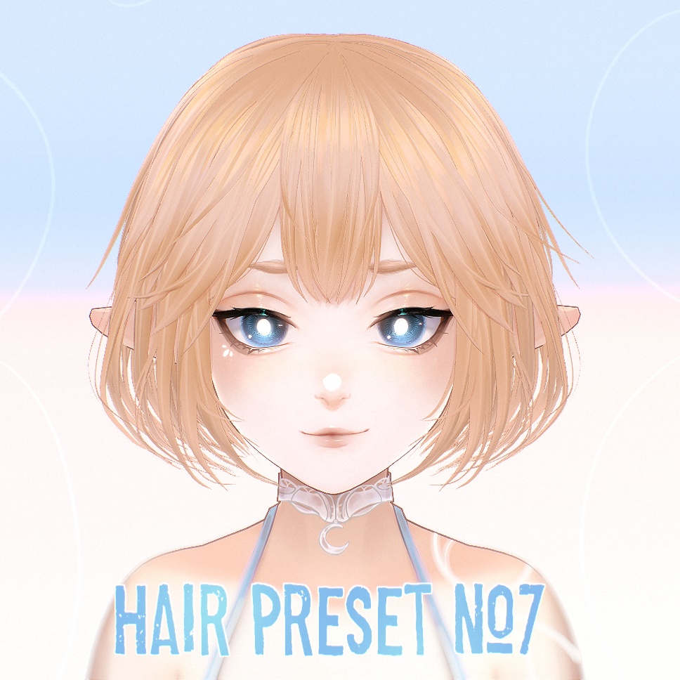 Vroid - Hair preset №7