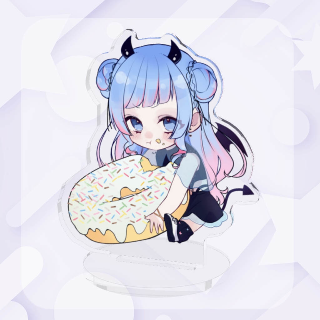 ドーナツもぐもぐもに
