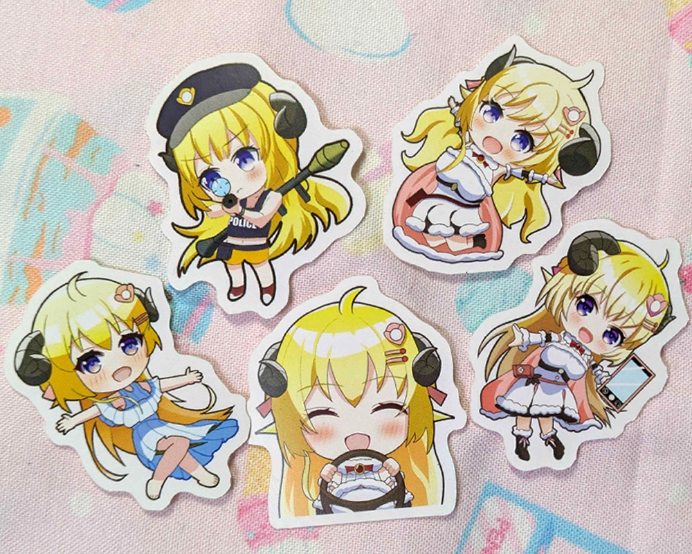 わためぇがいっぱい！フレークシールセット