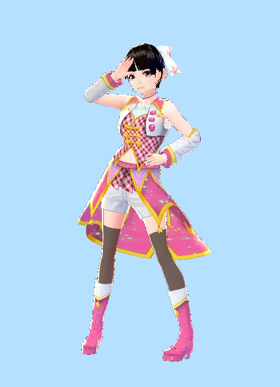 【ウマ娘風アイドル衣装】日本娘・ダンス衣装(お徳用全色入り)