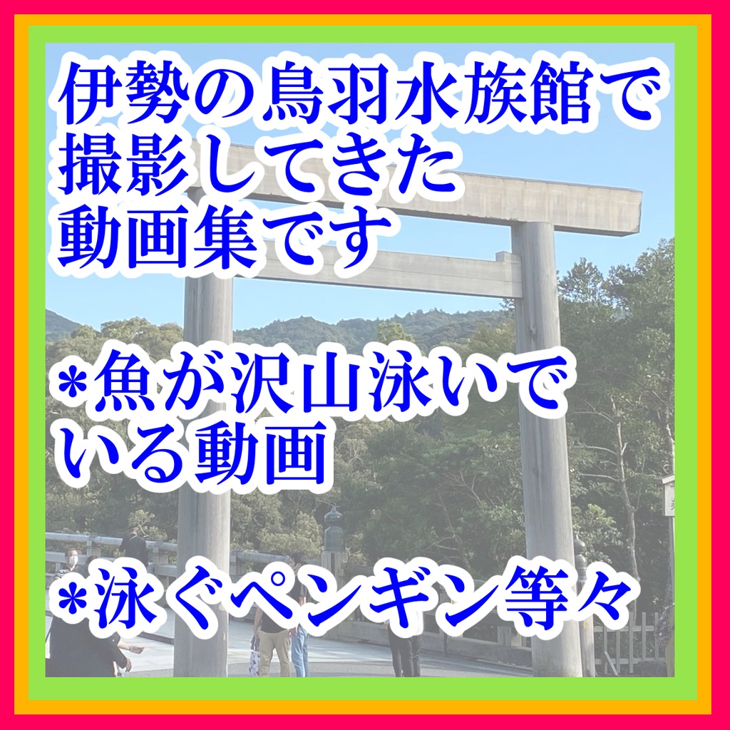 【動画に使える!背景動画素材集】伊勢・鳥羽水族館編