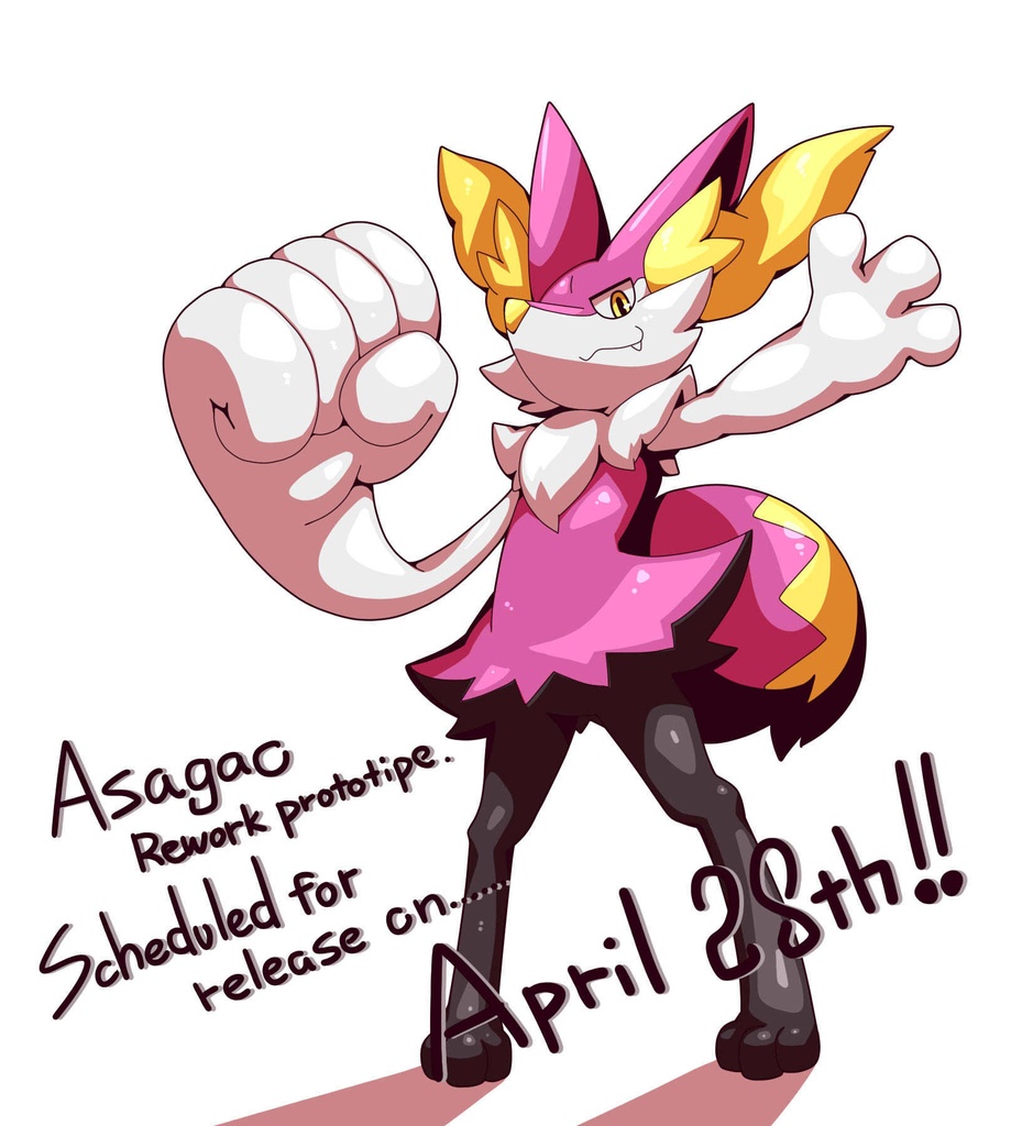 【MUGEN】アサガオリワークプロトタイプ AsagaoReworkPrototype