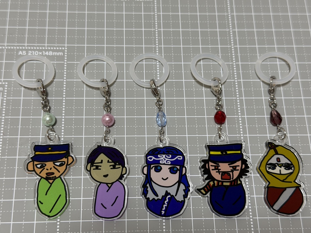 金カムおくるみシリーズのアンブレラマーカー(全10種あり)【ファングッズ】