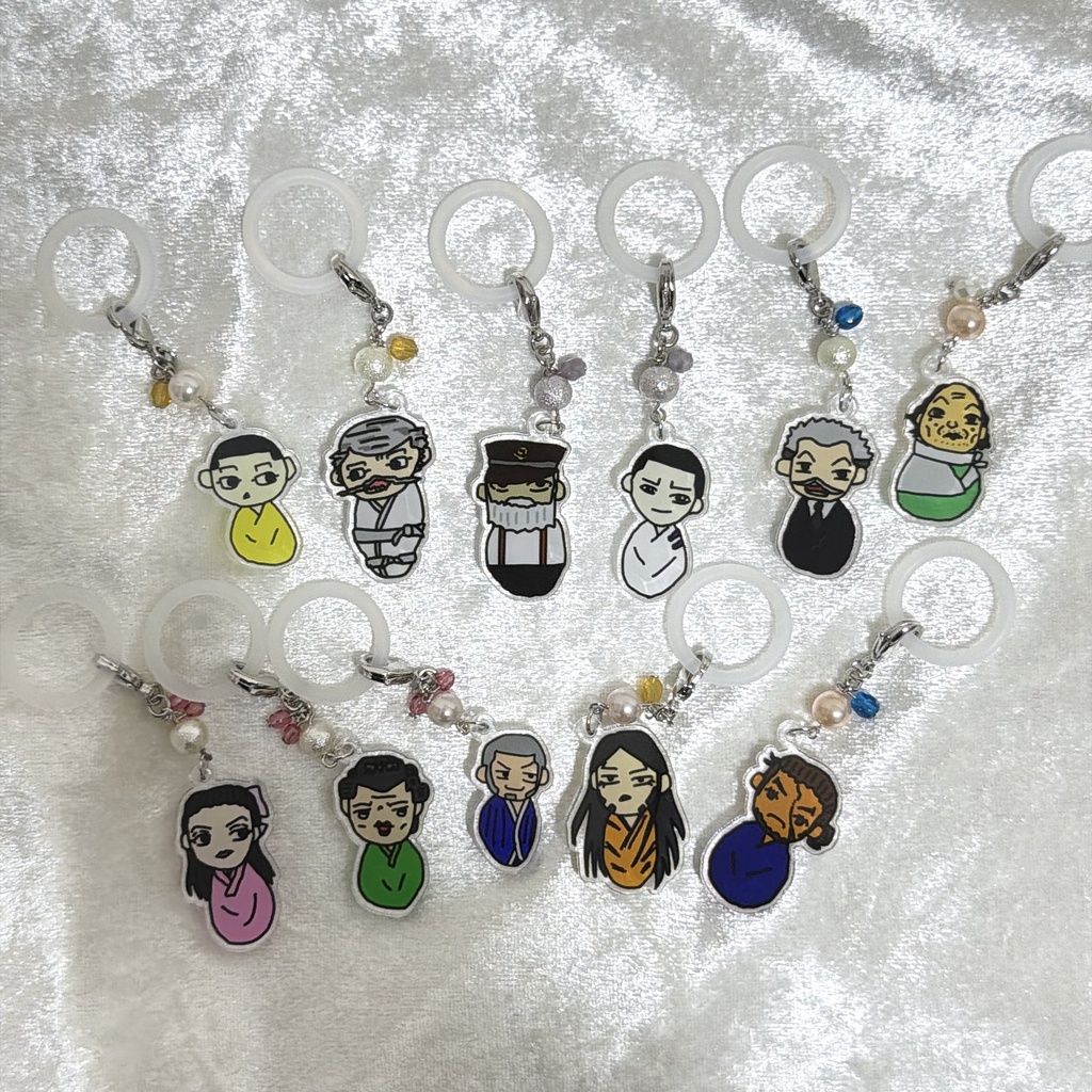 【第二弾】金カムおくるみシリーズのアンブレラマーカー(全11種あり)【ファングッズ】