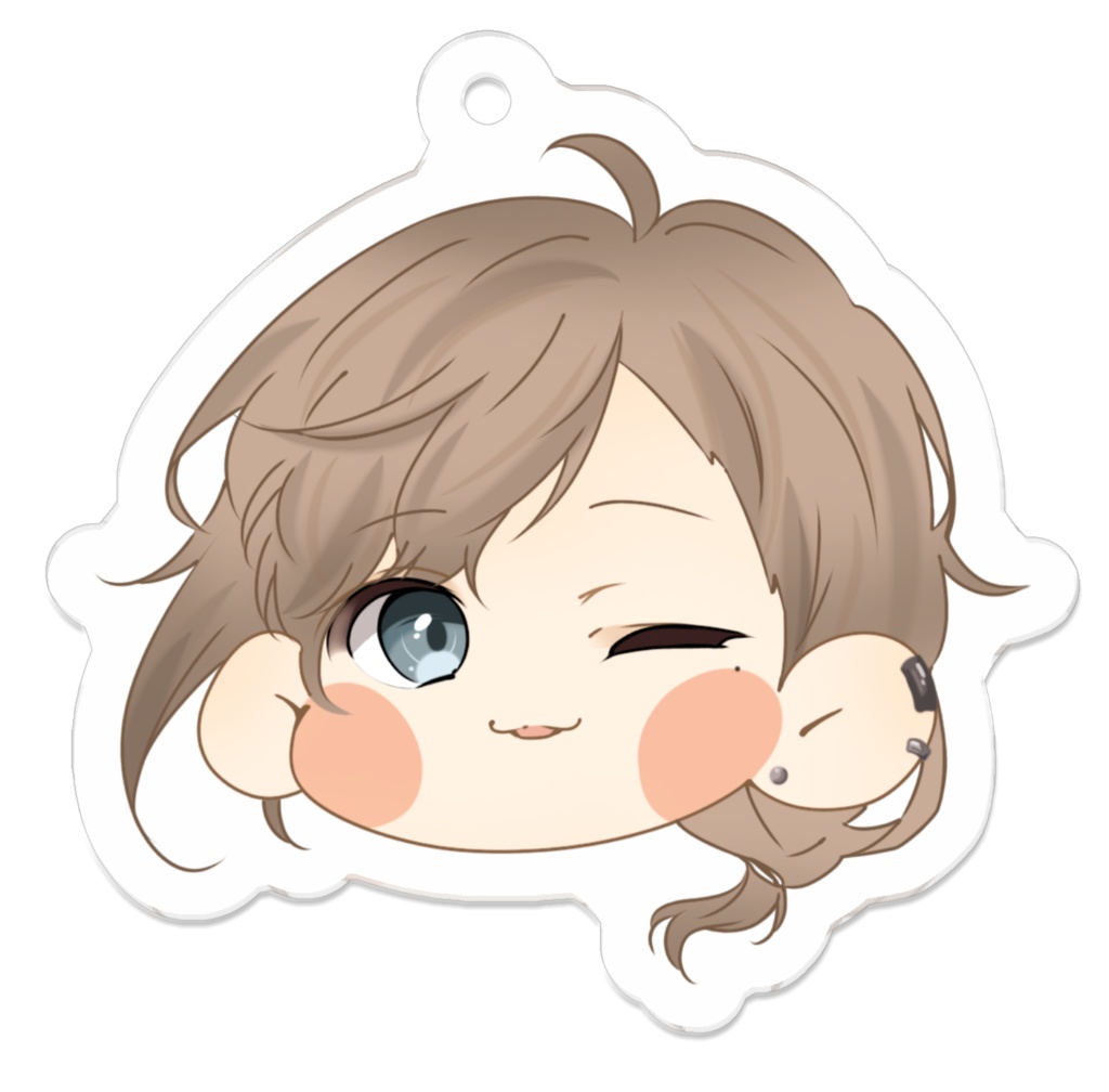 叶 アクリルキーホルダー 非公式