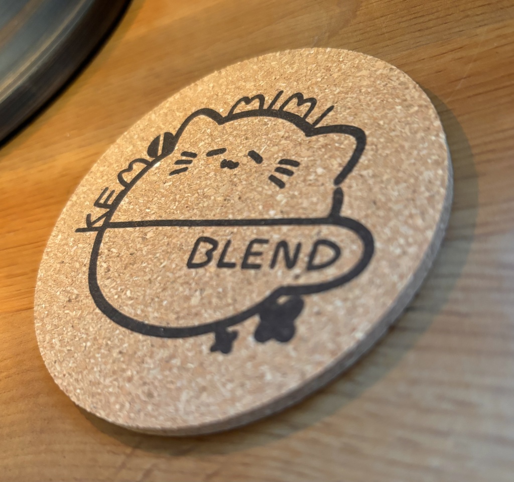 KEMOMIMI BLENDコルクコースター