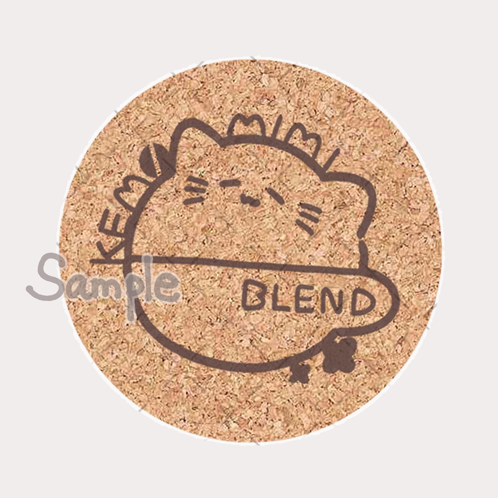 KEMOMIMI BLENDコルクコースター