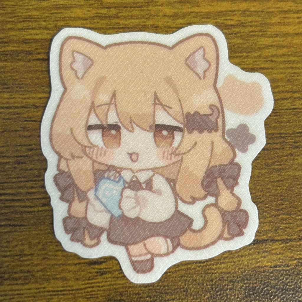 クレープねこステッカー