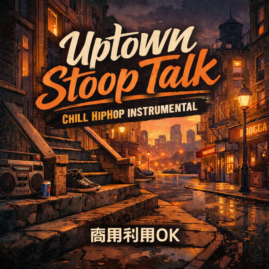 Uptown Stoop Talk – Chill HipHop Instrumental