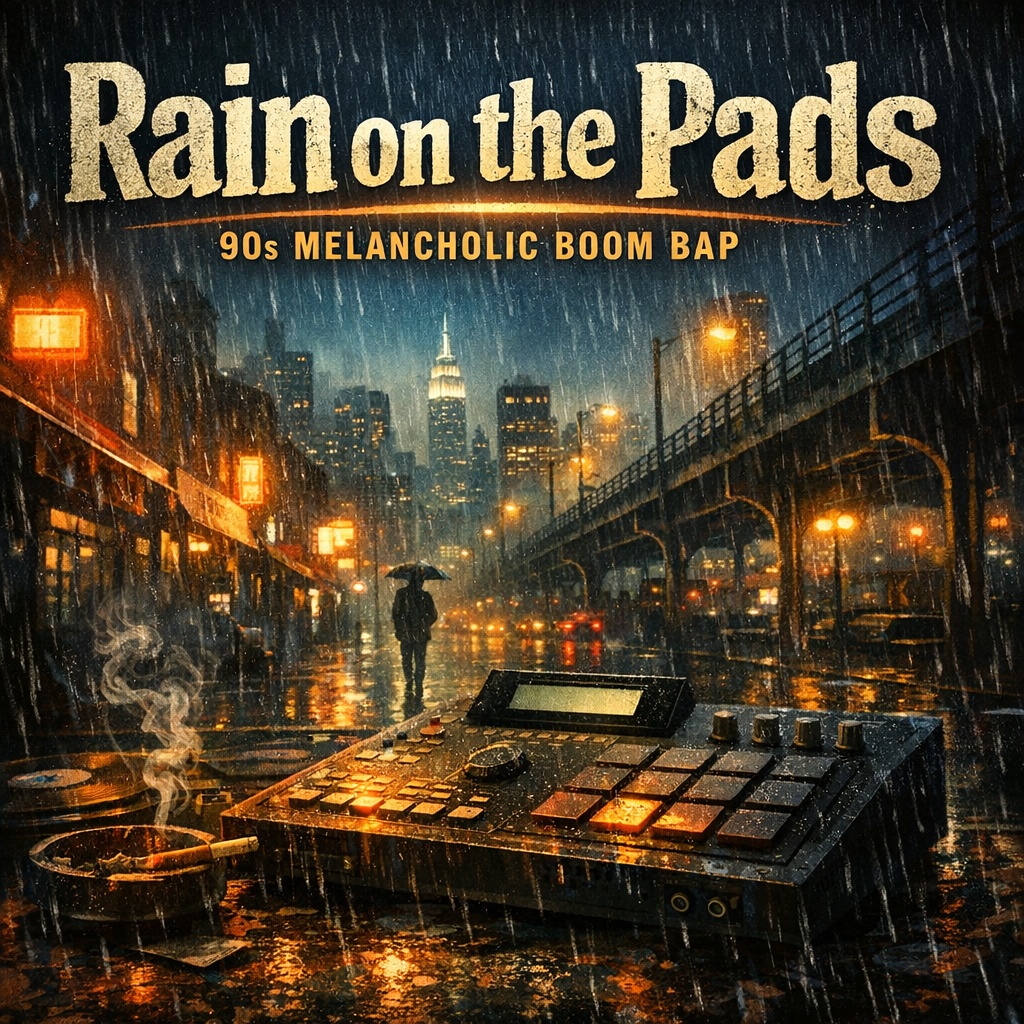 Rain on the Pads – 90s Melancholic Boom Bap