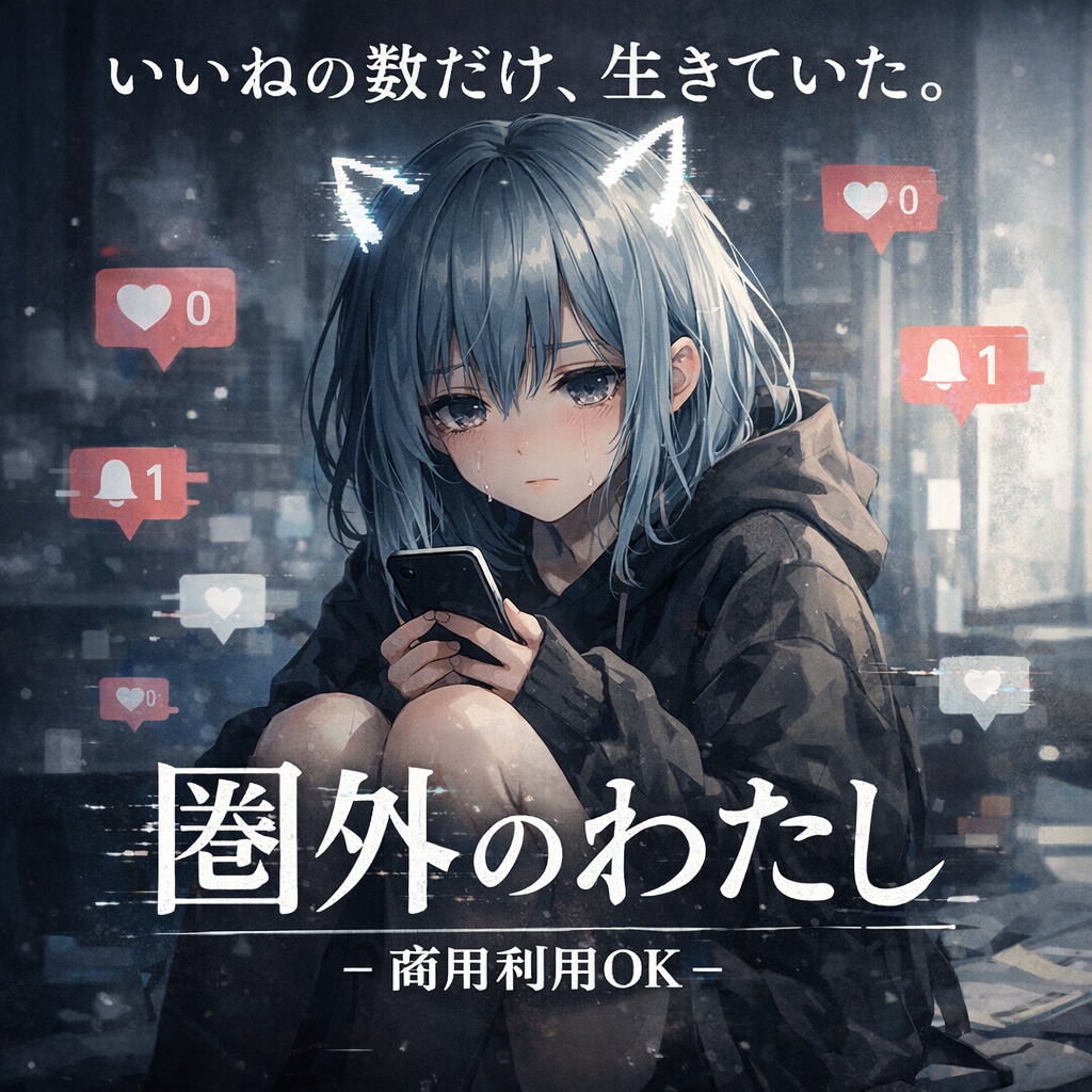 圏外のわたし/ボカロ/商用利用ok