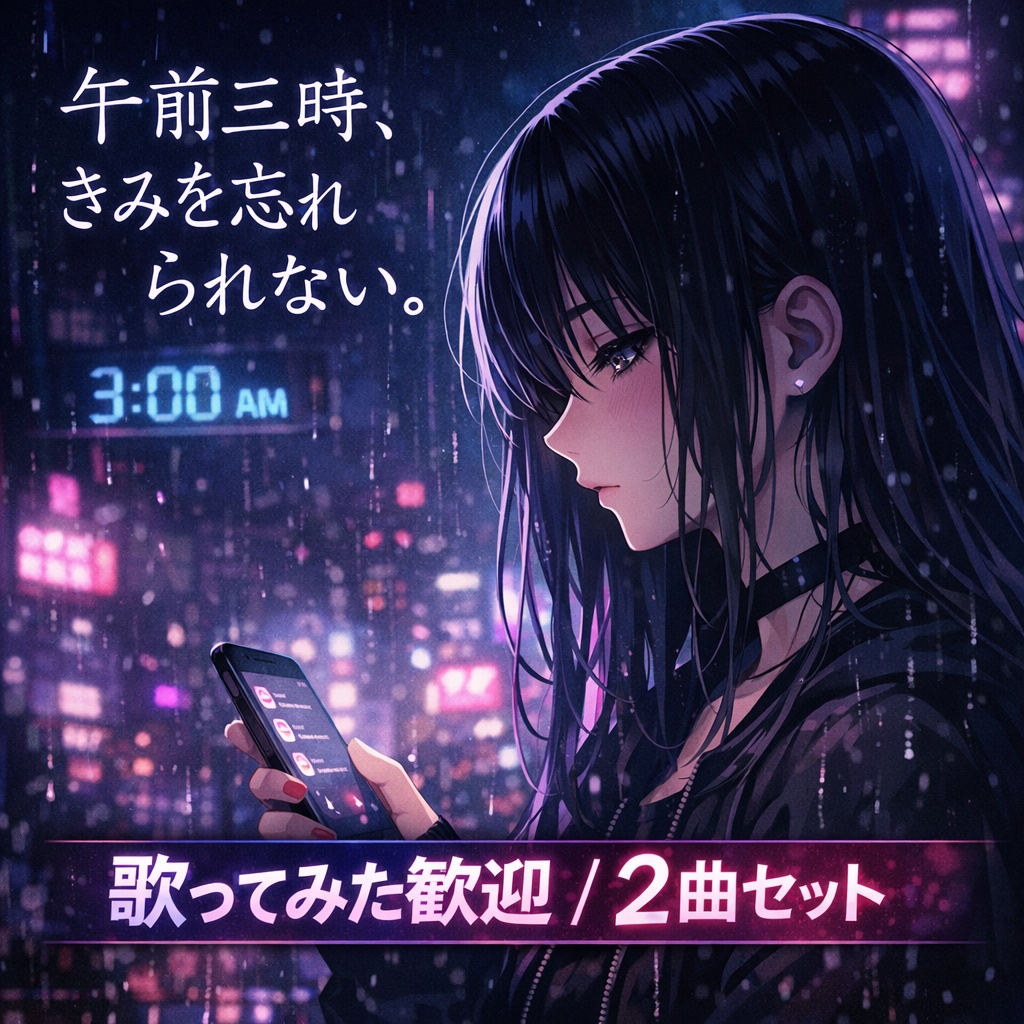 「午前三時の依存症 – 2 Tracks Instrumental Pack」