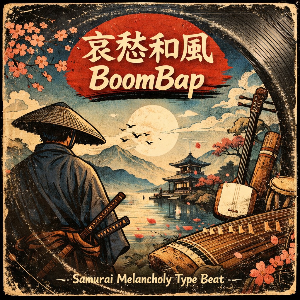 侍BoomBap – 和風哀愁 HipHop Beat | Japanese Traditional Type Beat