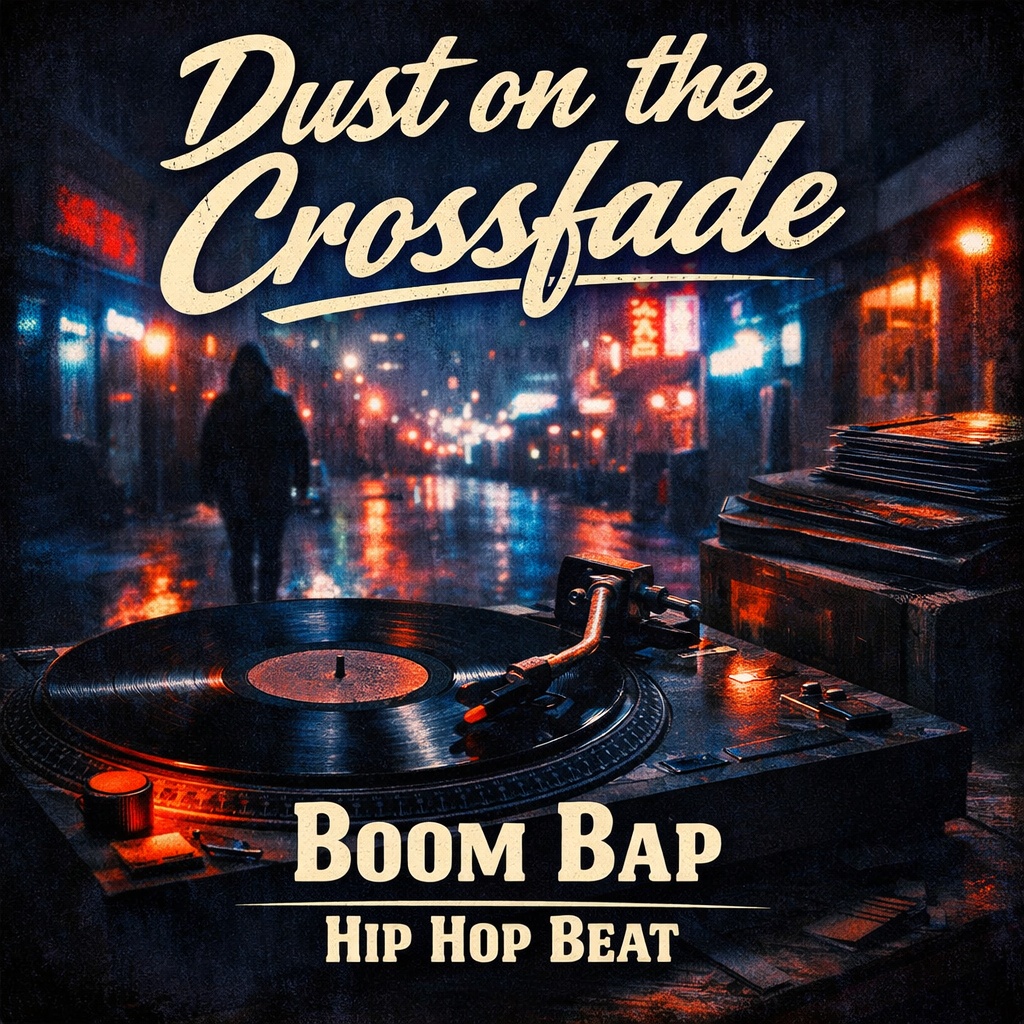 Dust on the Crossfade | 哀愁 90s Boom Bap Hip Hop Instrumental | 商用利用OK