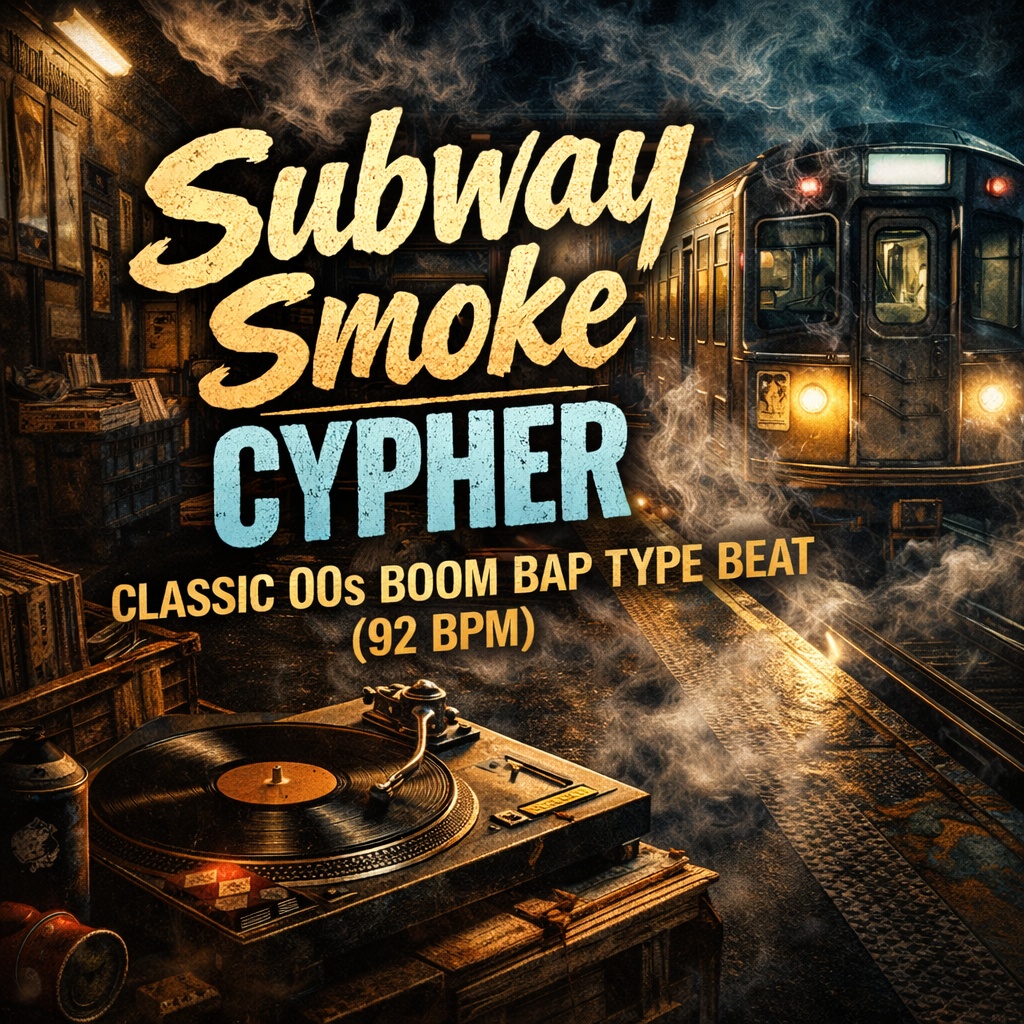 Subway Smoke Cypher – Classic 00s Boom Bap Type Beat (92 BPM)