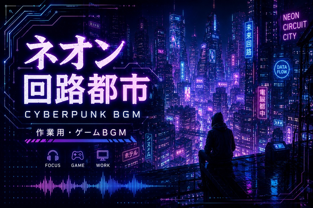 Copper Synapse Grid - Cyberpunk Work & Game BGM