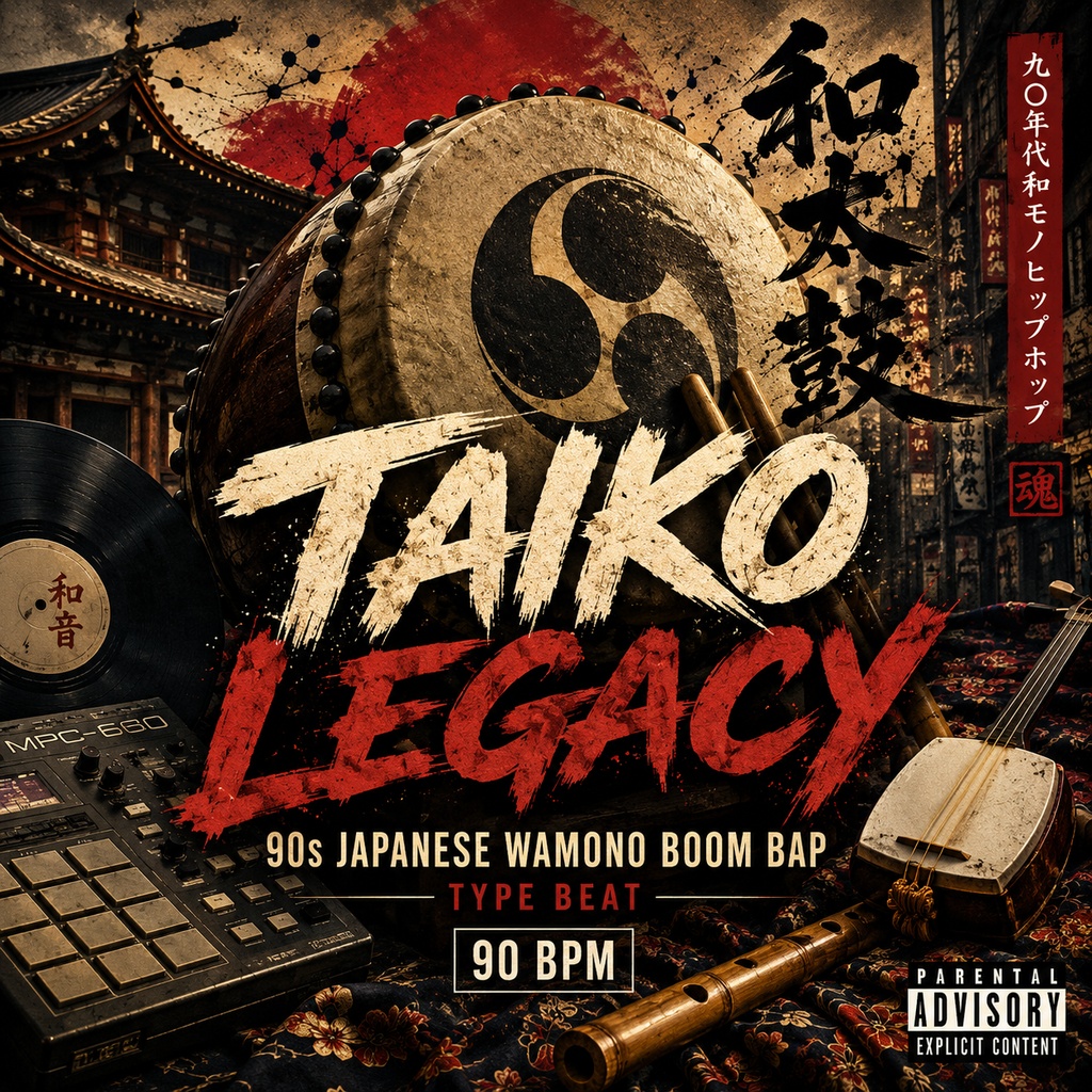 Taiko Legacy | 90s Japanese Wamono Boom Bap Type Beat