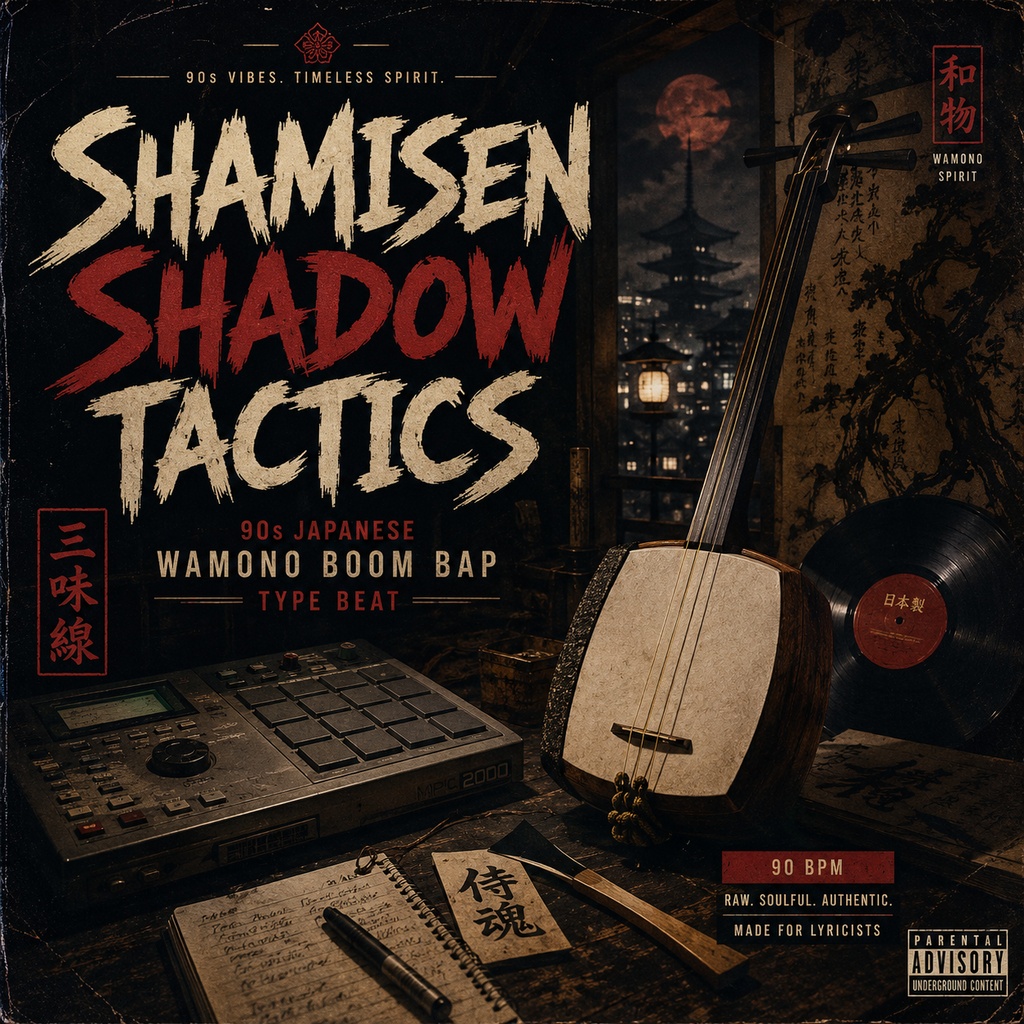 Shamisen Shadow Tactics | 90s Japanese Wamono Boom Bap Type Beat