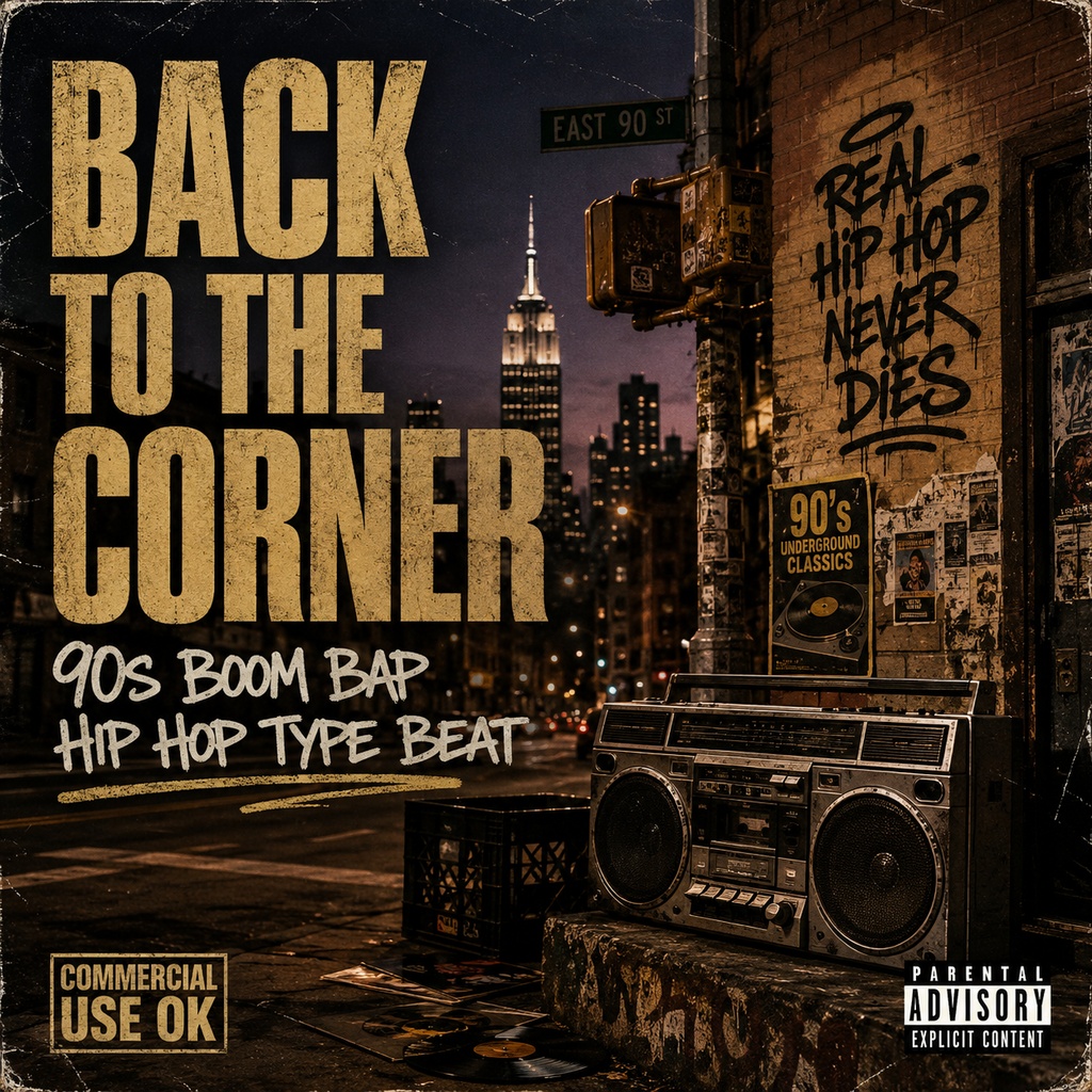 Back To The Corner | 90s Boom Bap Hip Hop Type Beat