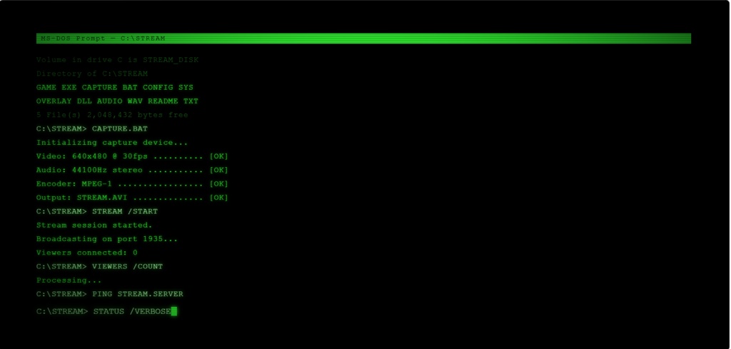 Retro Computer OBS Pack