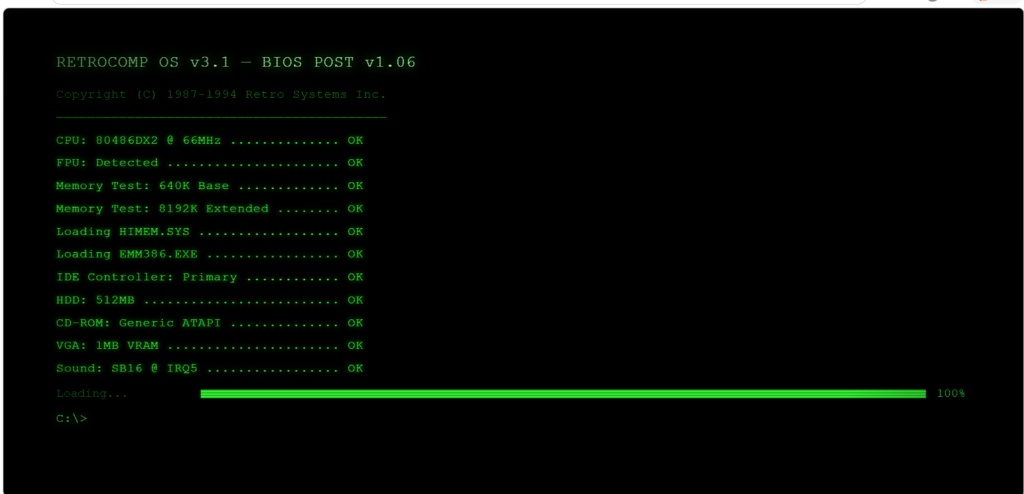 Retro Computer OBS Pack