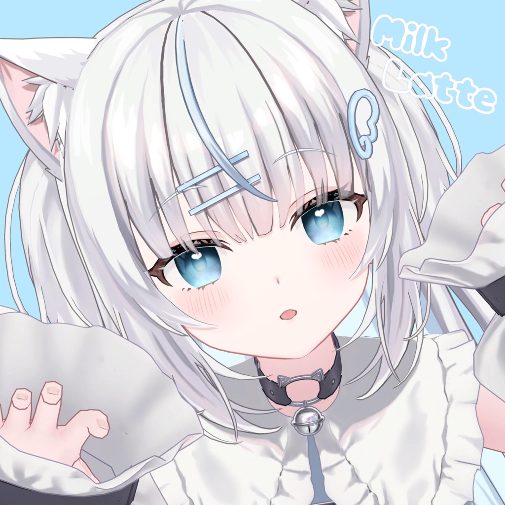 【みるくらて&しゅがーらて/Milk Latte & Sugar Latte専用】ハート瞳テクスチャ