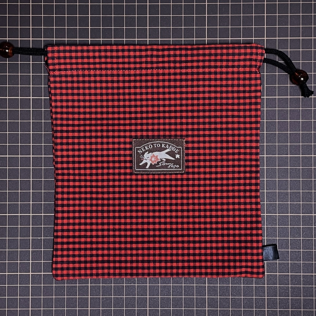 巾着袋 NEKO TO KAEDE