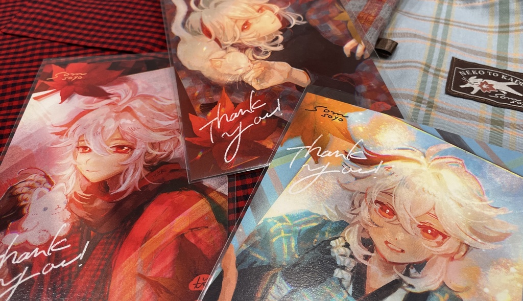 巾着袋 NEKO TO KAEDE