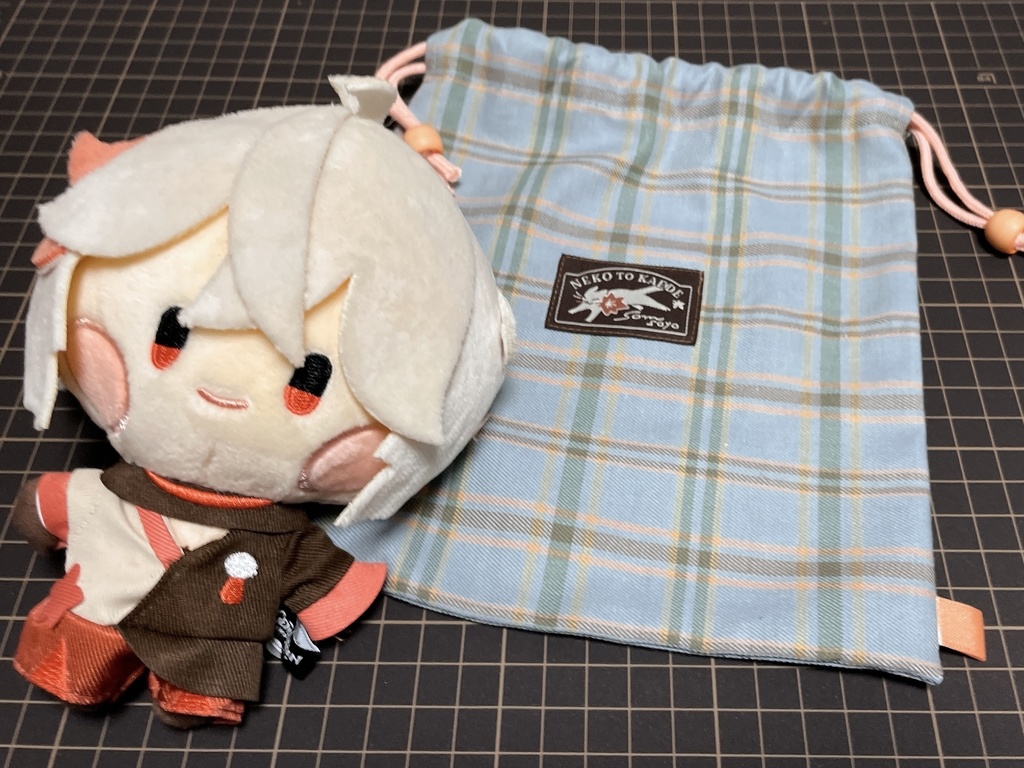 巾着袋 NEKO TO KAEDE