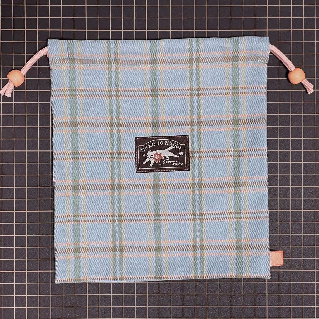 巾着袋 NEKO TO KAEDE