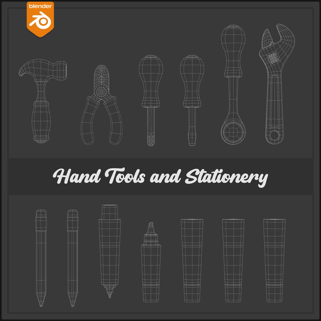 ゆるめの手工具と文具