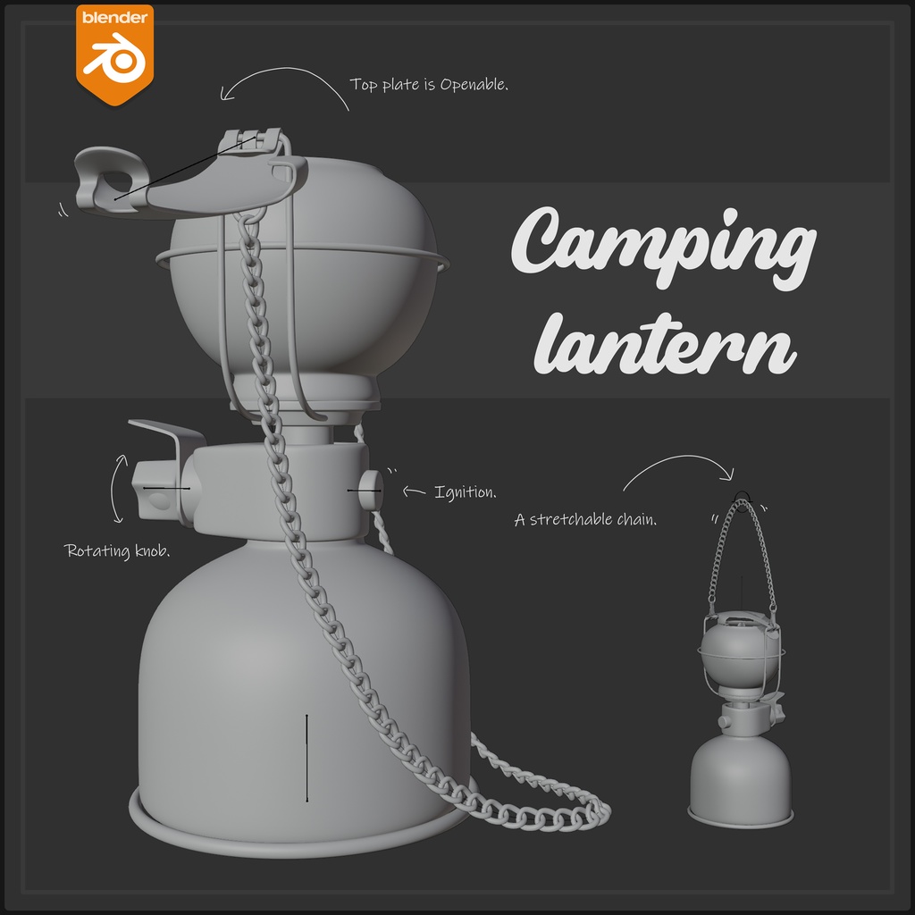 ゆるめのキャンプ用ランタン