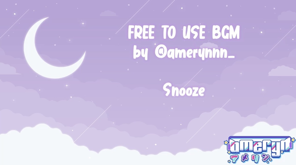 【配信用BGM/フリーBGM】Snooze