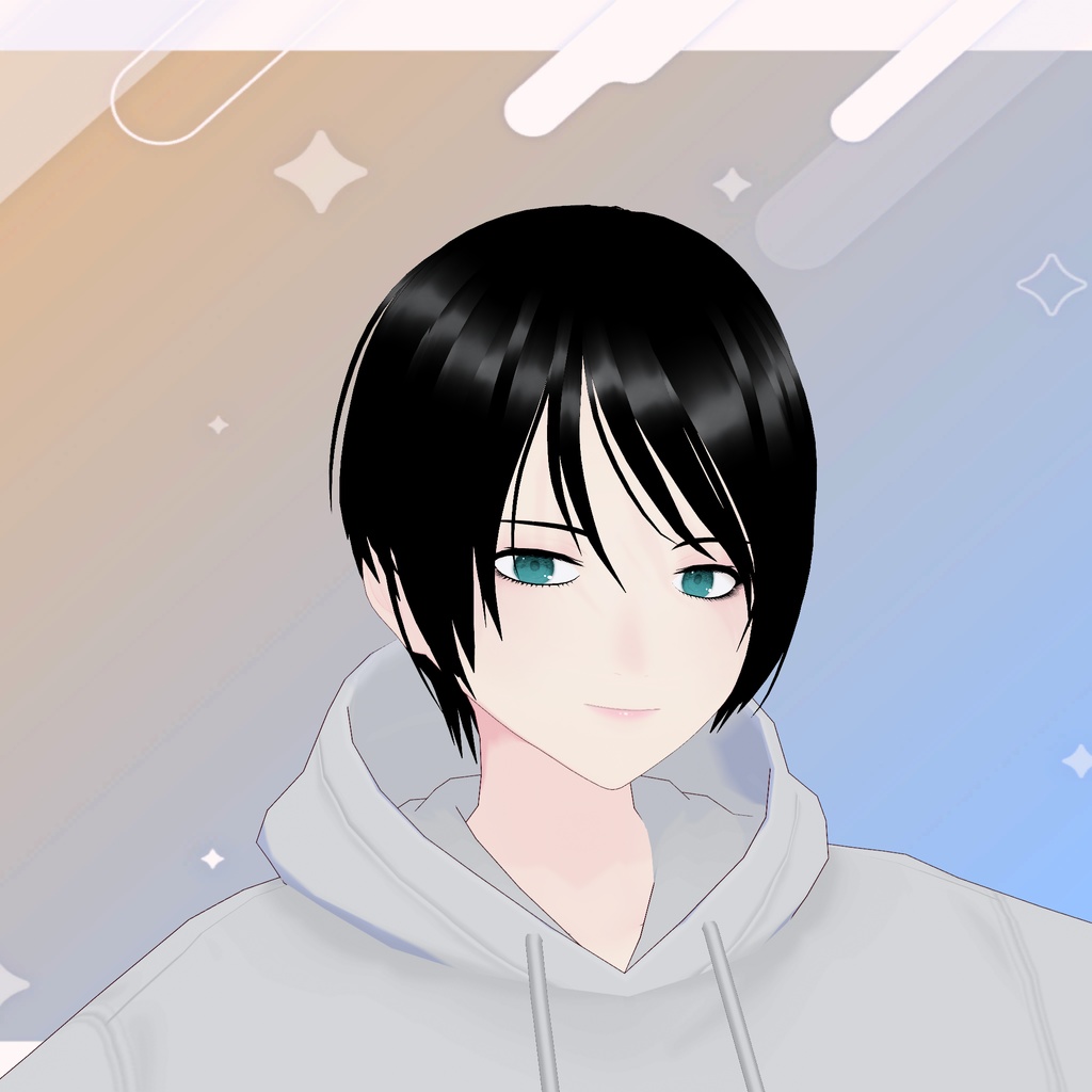 時雨（Vroid,VRM,XAvatar）※無料版あり