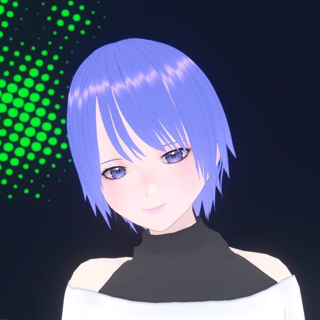 ヒスイ ver.1.5（Vroid,VRM） ※無料版あり　