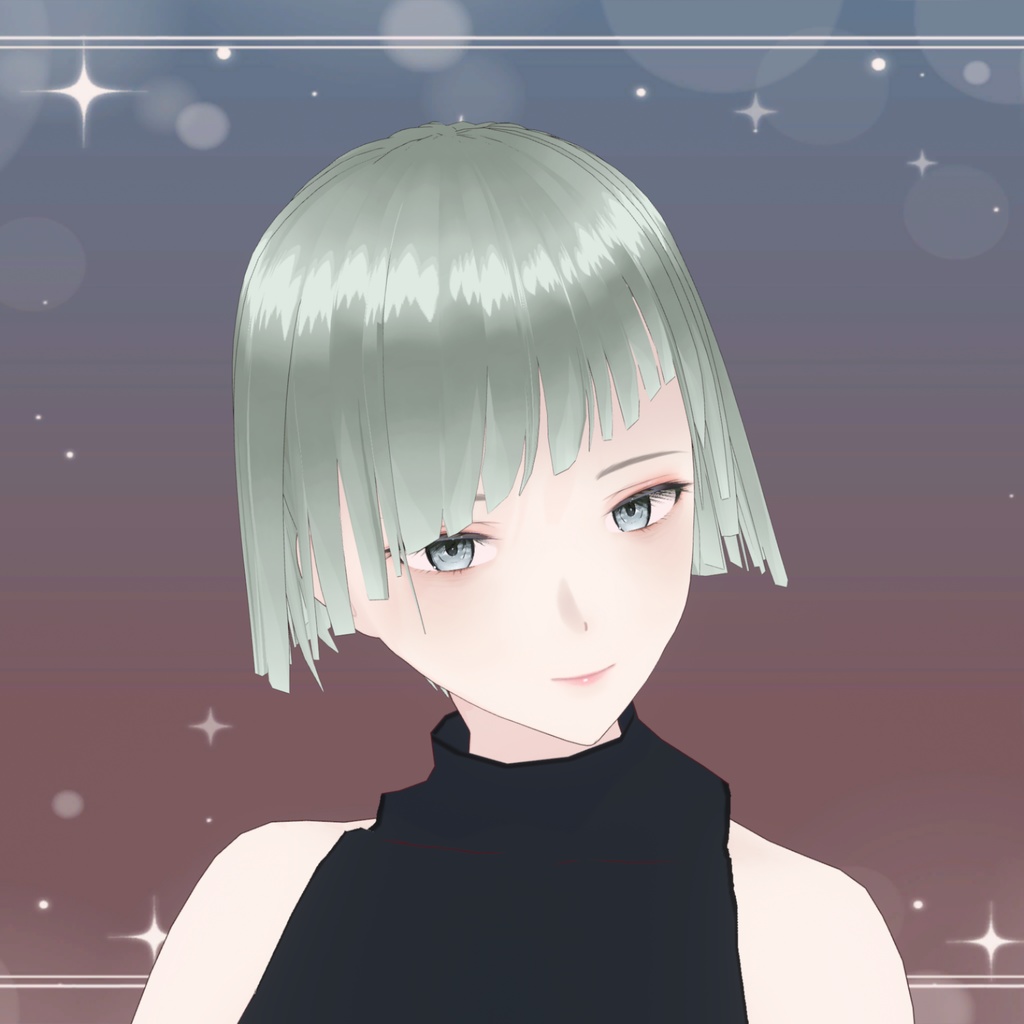スズナ（Vroid,VRM,XAvatar）※無料版あり
