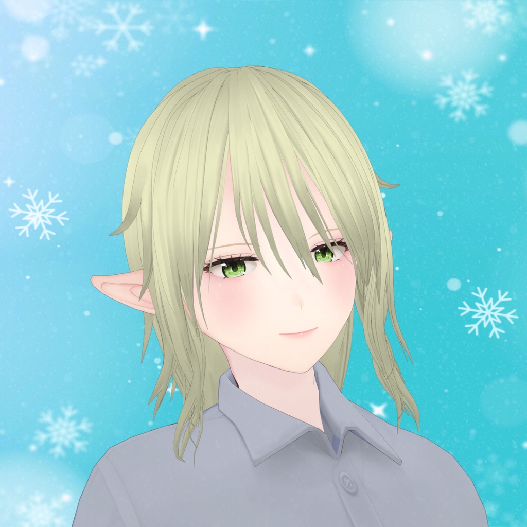 アイリーン（Vroid,VRM） ※無料版あり