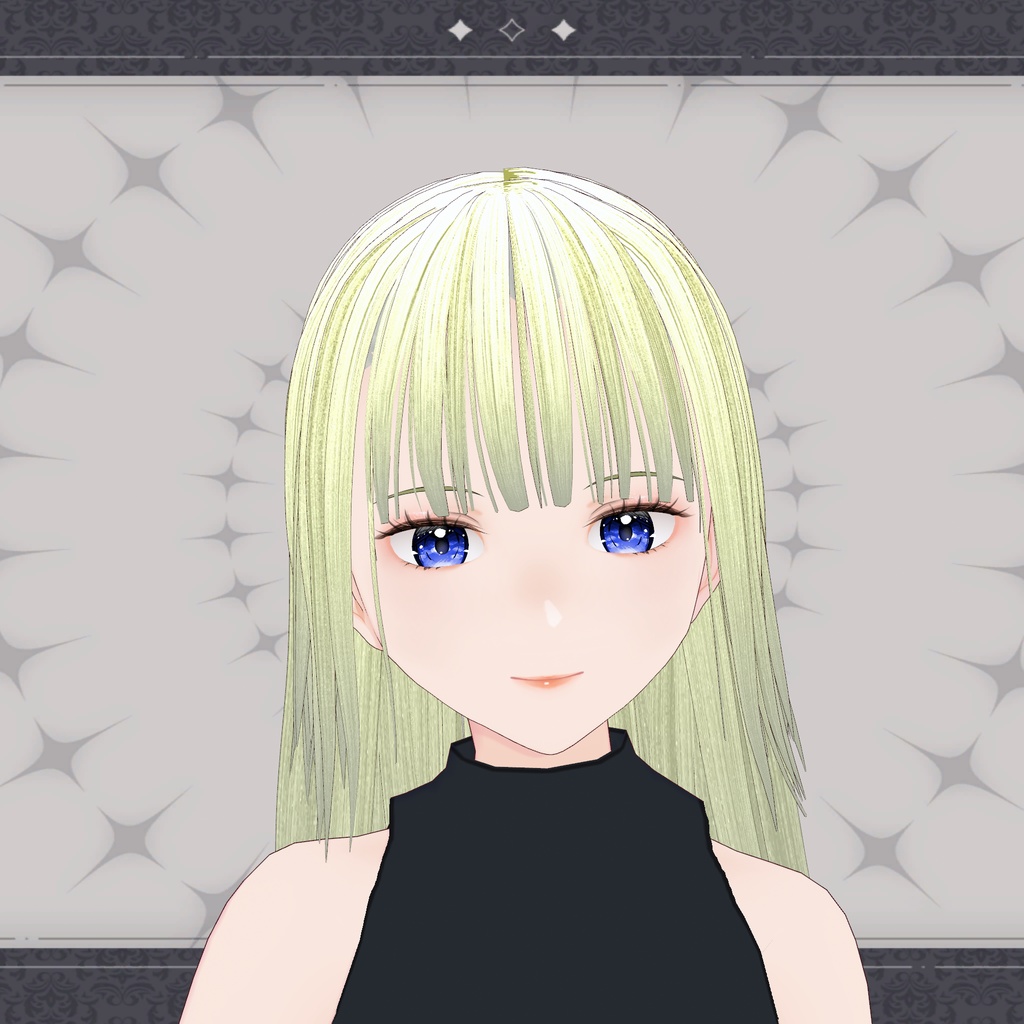 【無料】ユズ（Vroid,VRM,Xavatar） ※2025年6月末まで期間限定