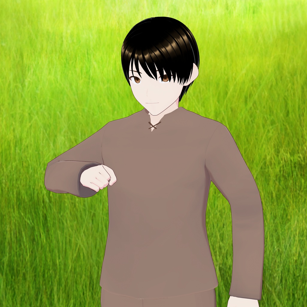 【Vroid】村人服セット※無料版あり