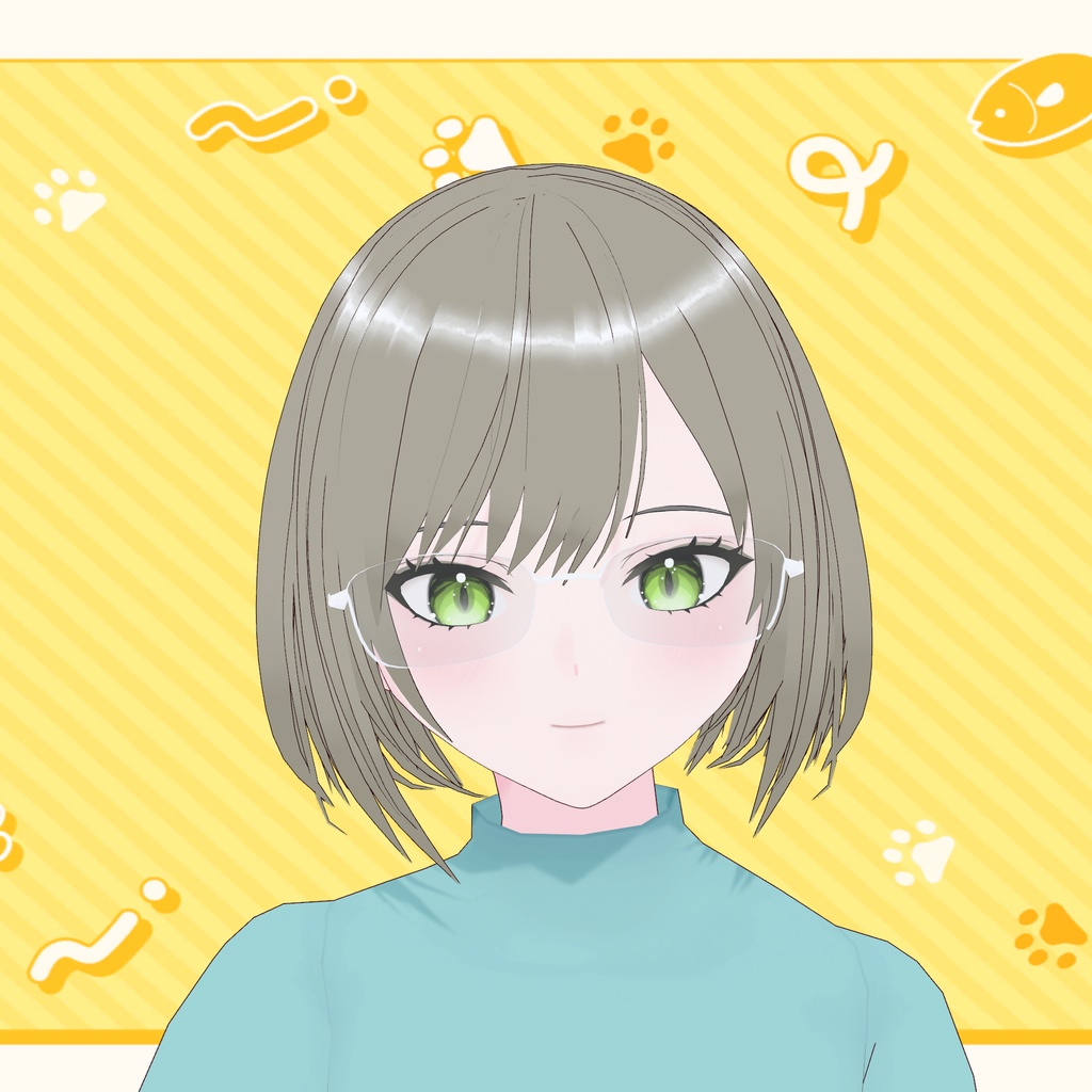 ヒイラギ（Vroid,VRM,Xavatar） ※無料版あり