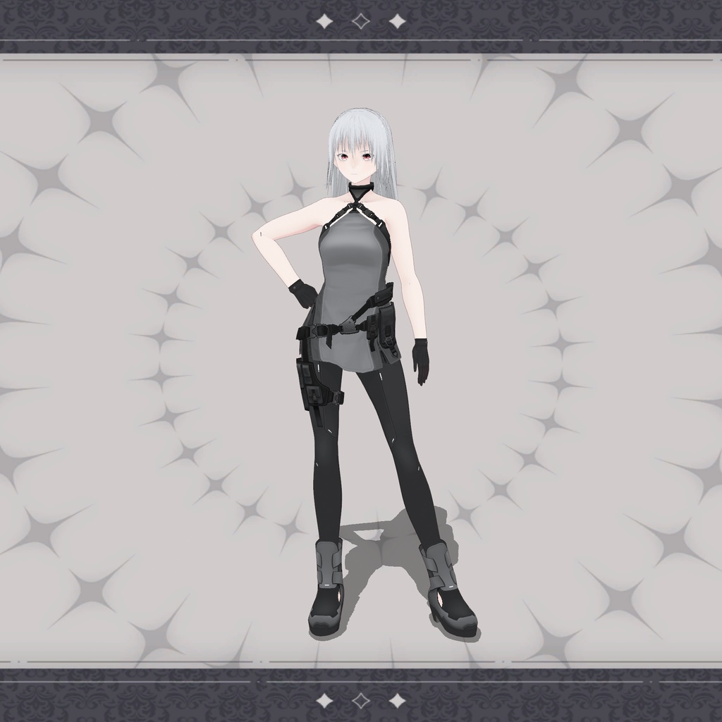 ディアナ(Vroid,VRM,Xavatar)※無料版あり