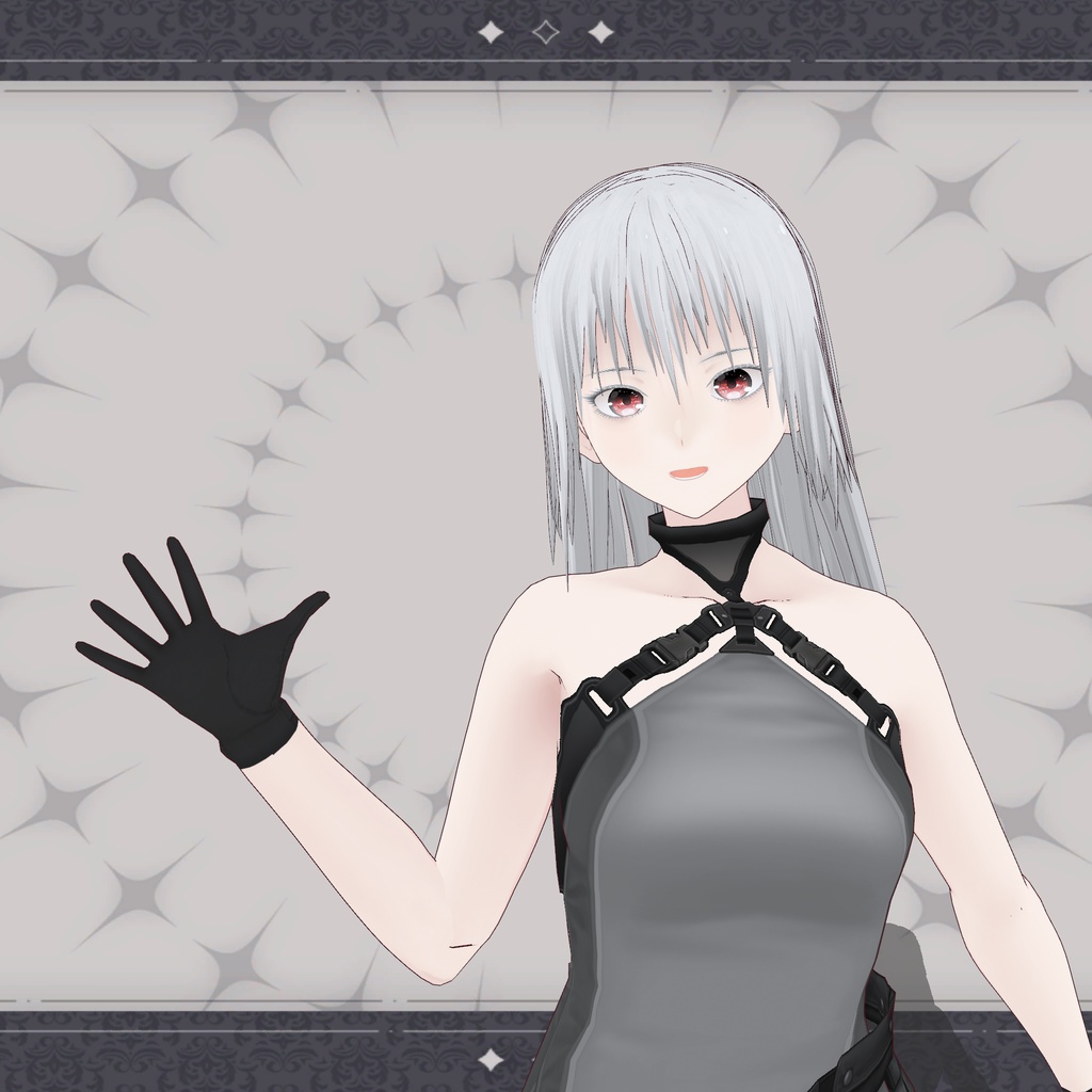 ディアナ(Vroid,VRM,Xavatar)※無料版あり