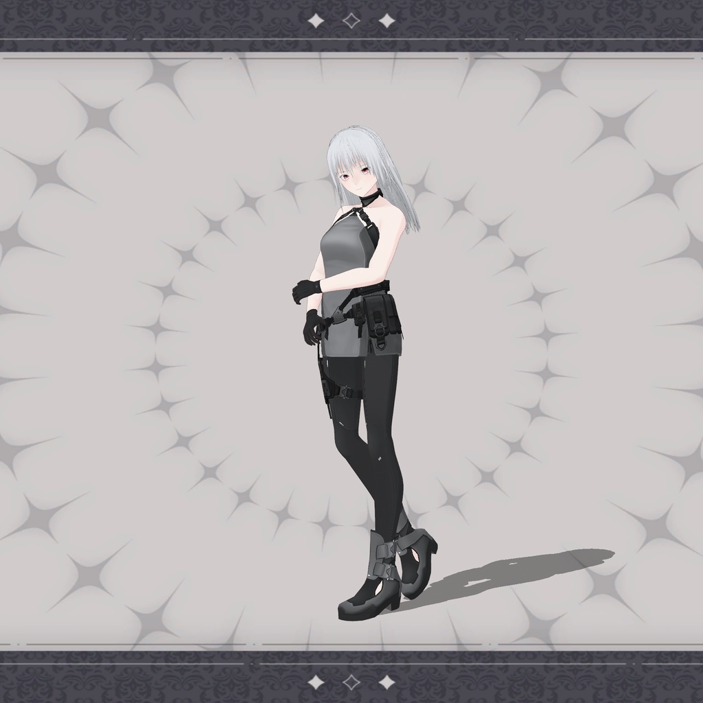 ディアナ(Vroid,VRM,Xavatar)※無料版あり