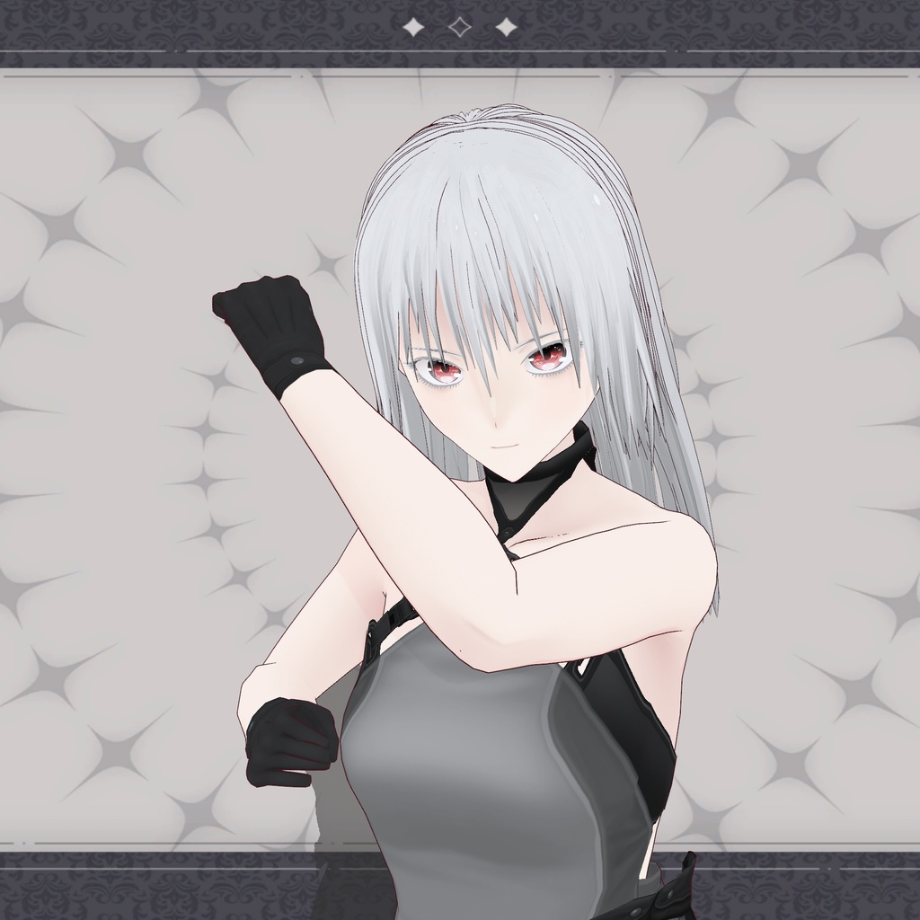 ディアナ(Vroid,VRM,Xavatar)※無料版あり