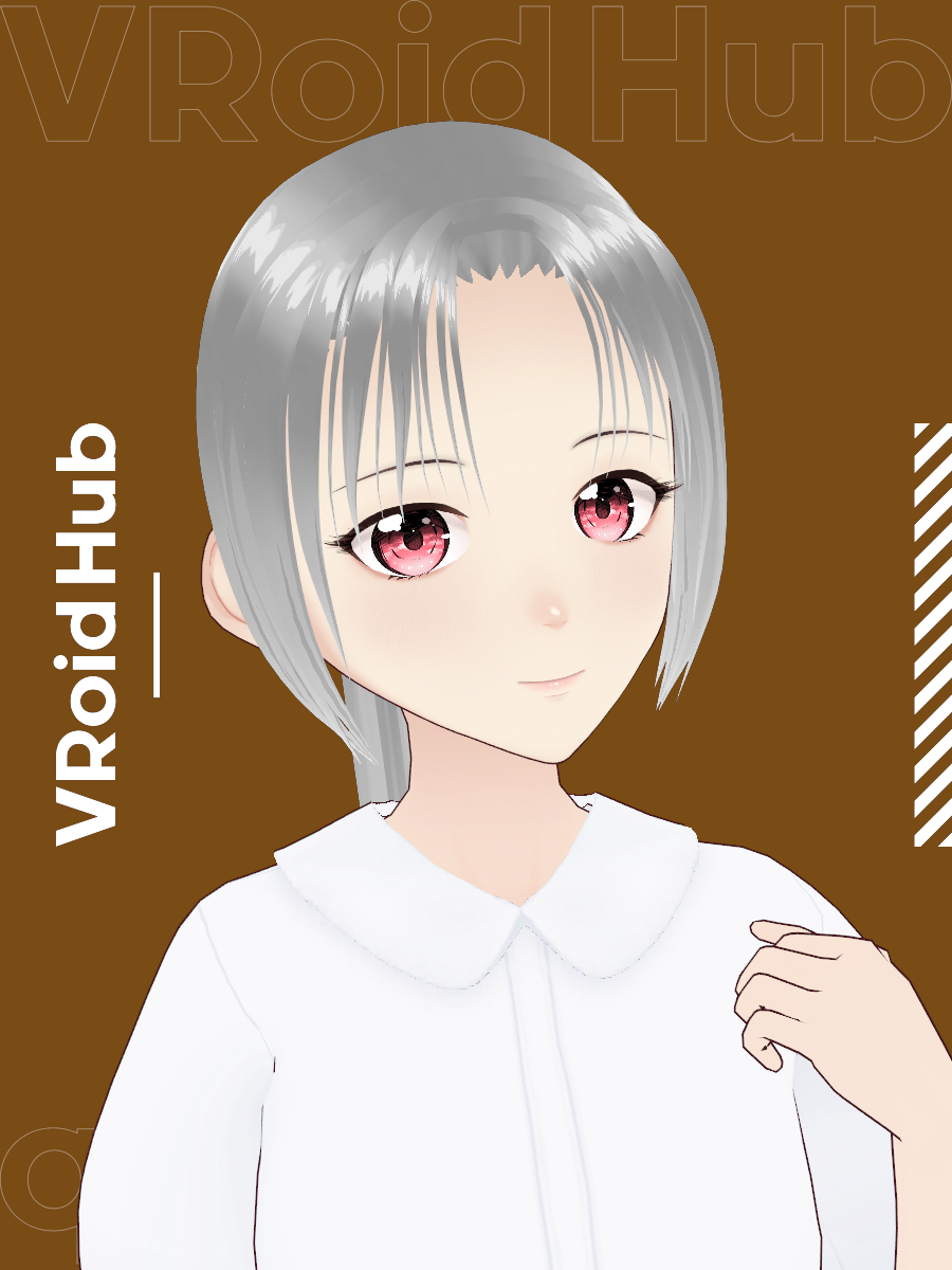 【無料】リーヤー（Vroid,VRM,Xavatar）※2025年11月末まで期間限定