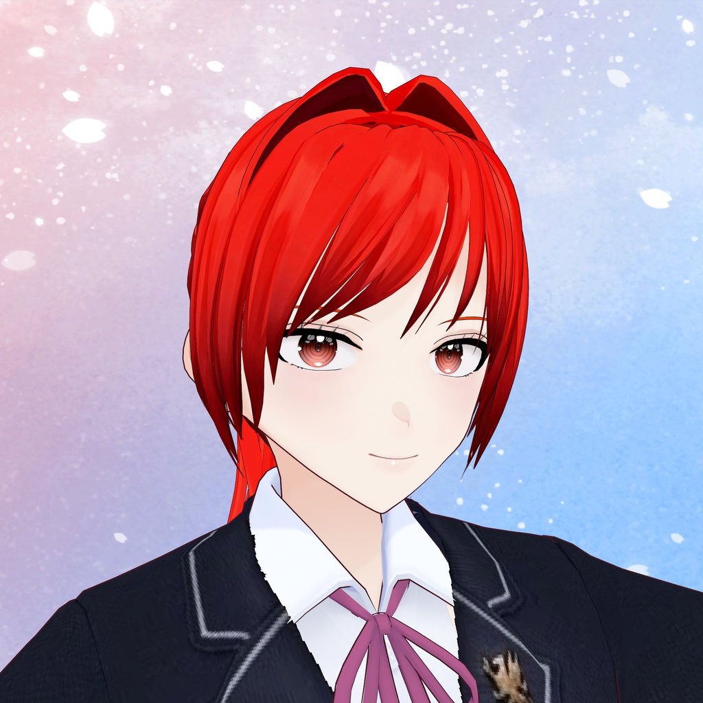 エレイン（Vroid,VRM,Xavatar）※無料版あり