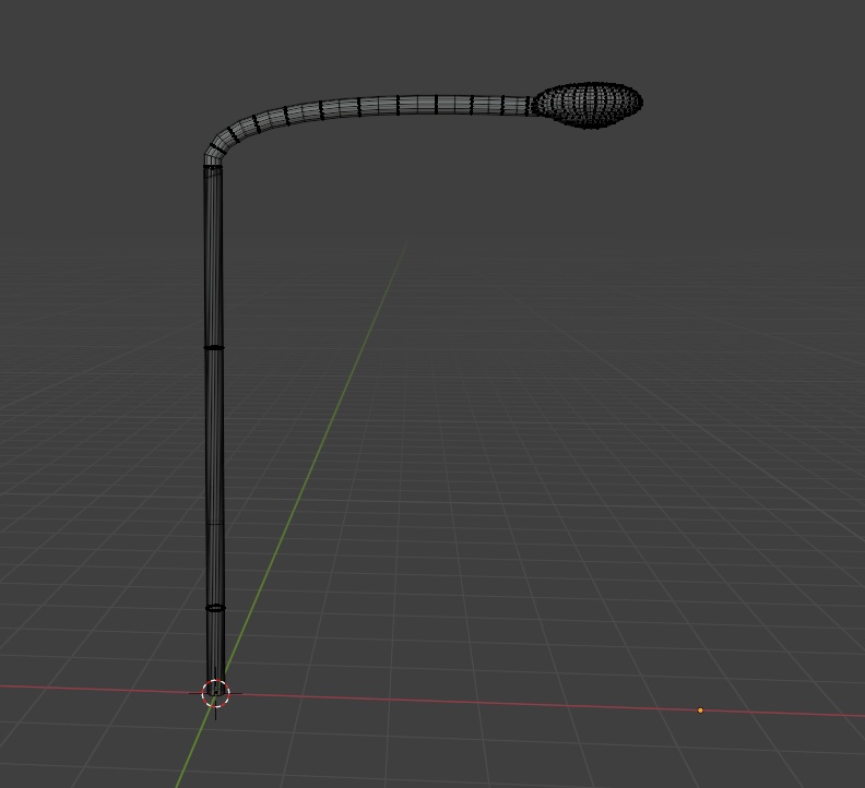 【無料】街灯(blend,fbx)