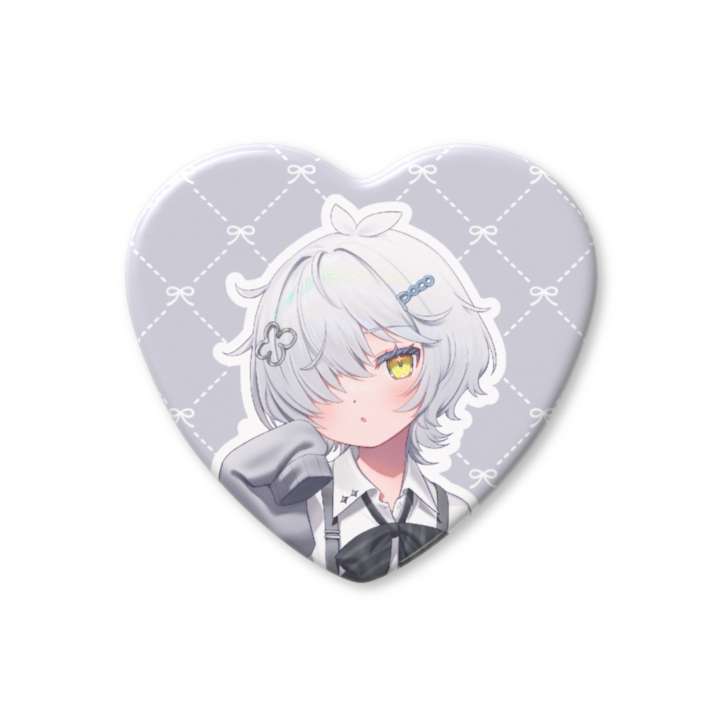ハート缶バッジ♡_放課後カーディガン