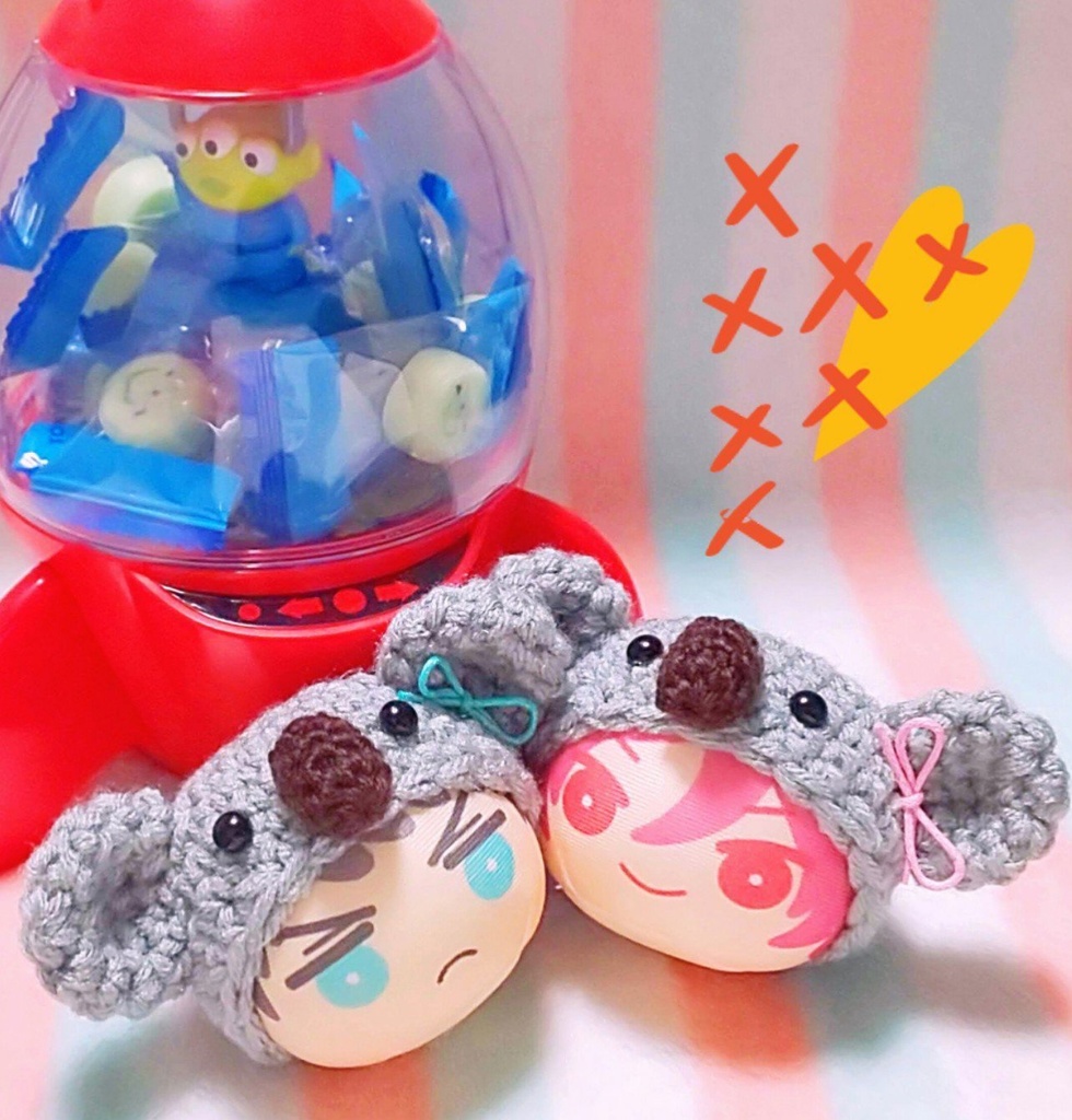 🐨コアラのお帽子🐨ちびペア(耳のリボンはつきません)