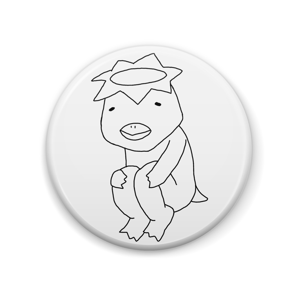 ゆるかっぱ。缶バッジ